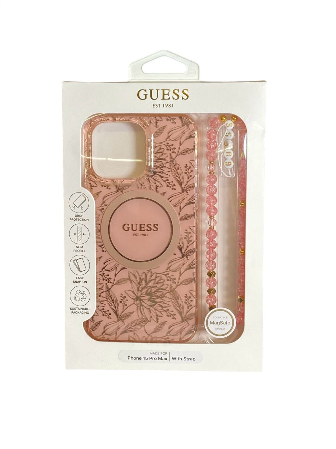 Fundas Guess con Correa para iPhone 15 Pro Max - Protección, Elegancia y Comodidad