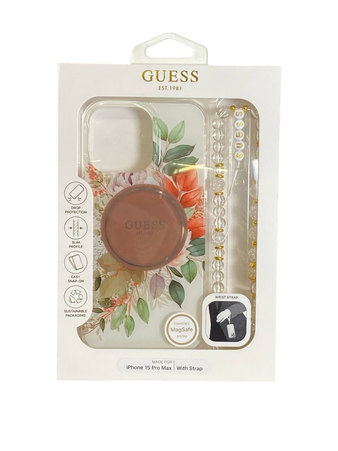 Fundas Guess con Correa para iPhone 15 Pro Max - Protección y Estilo Exclusivo