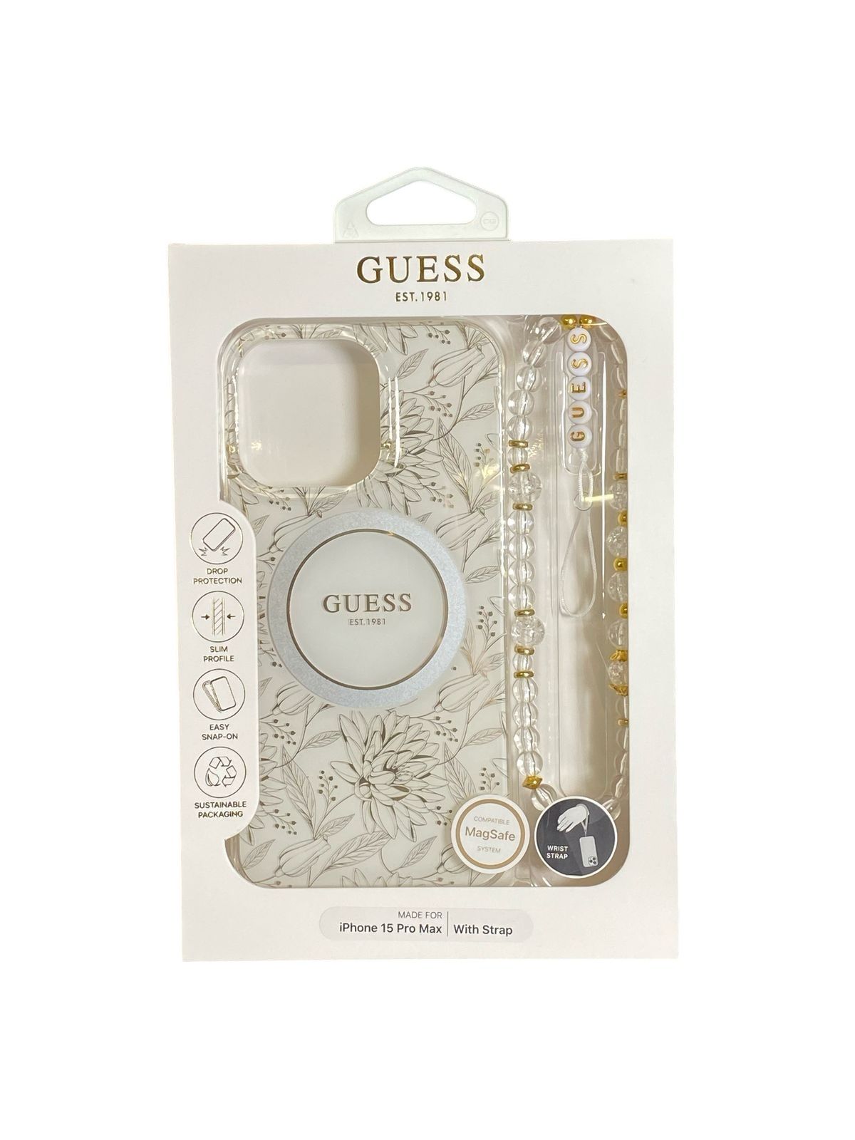 Fundas Guess con Correa para iPhone 15 Pro Max - Protección, Elegancia y Comodidad